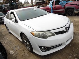 2012 Toyota Camry SE White 3.5L AT #Z24612
